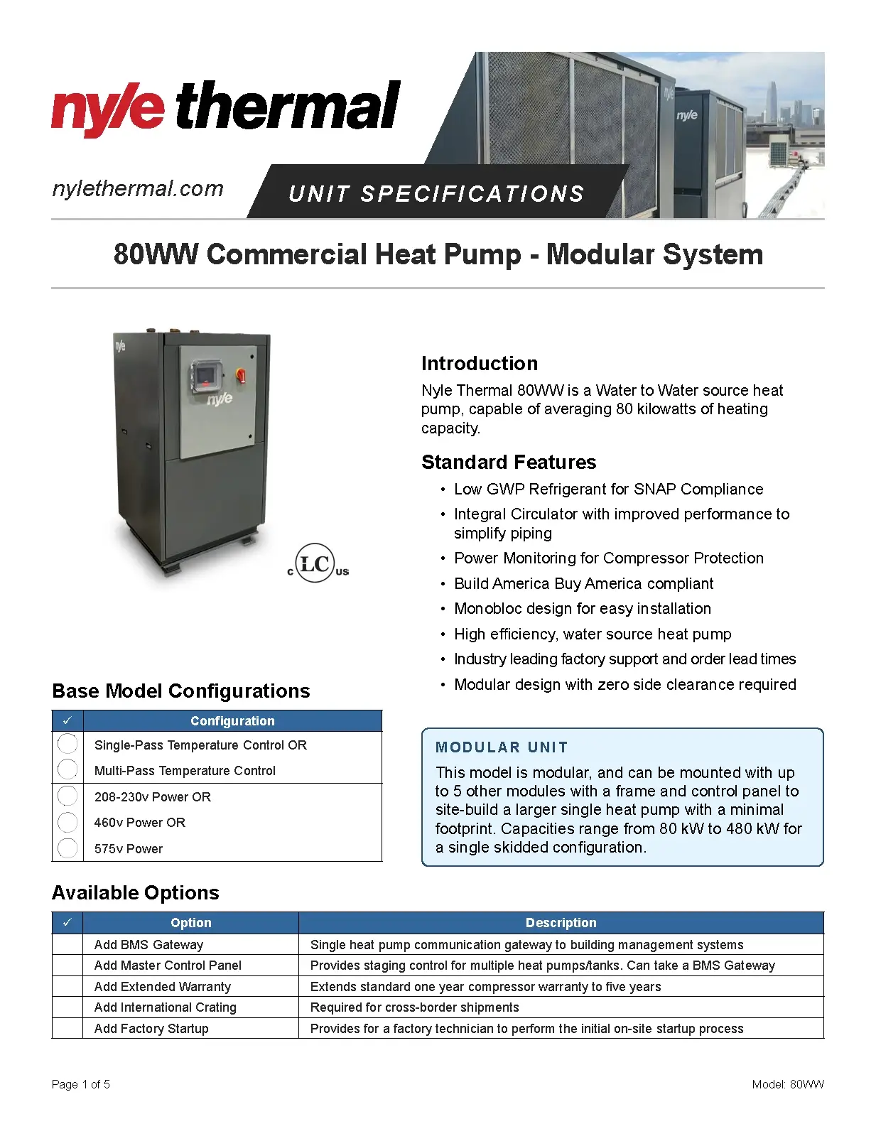 a close-up of a heat pump